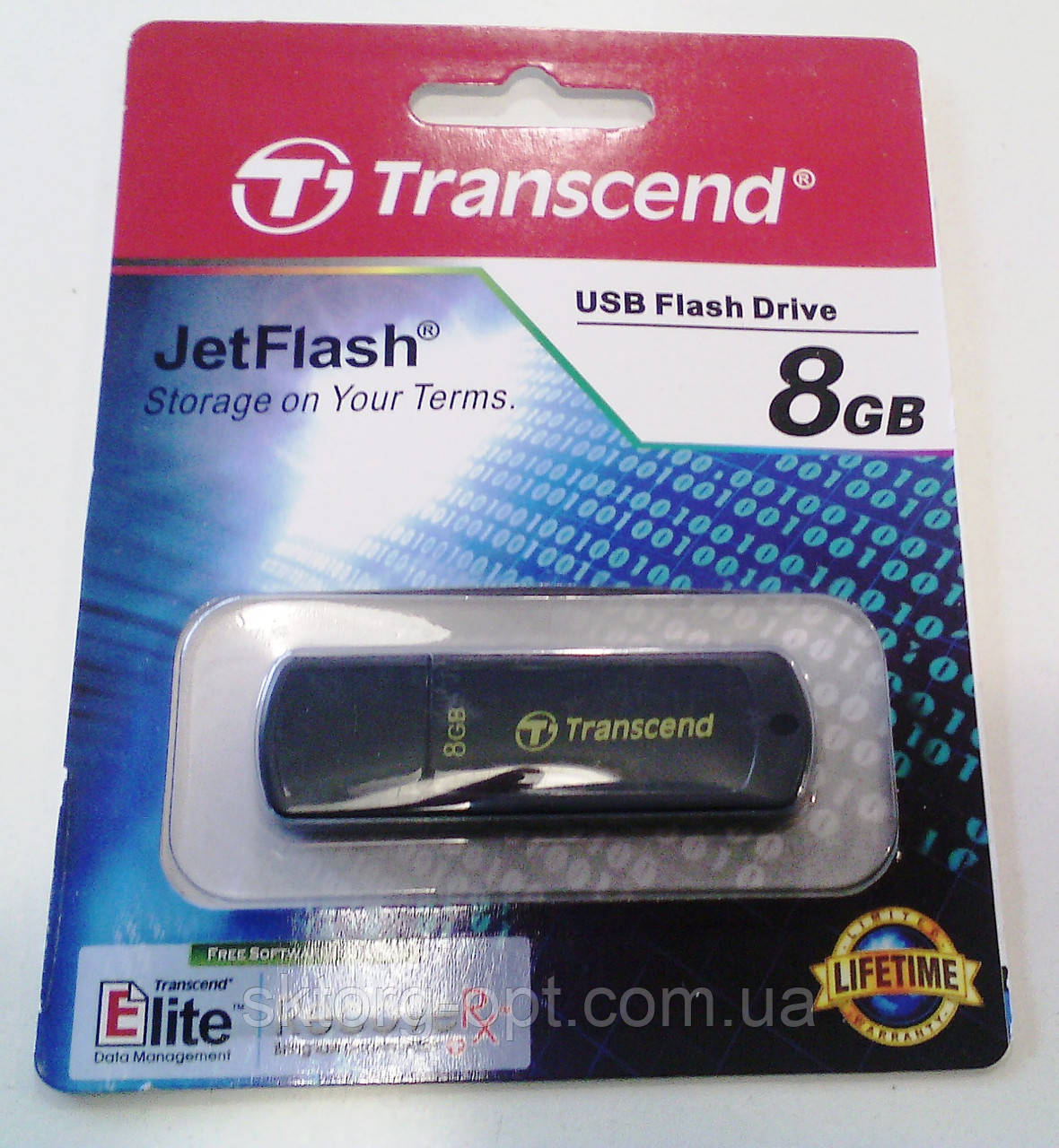 Флеш память USB Transcend JetFlash 364 8GB (TS8GJF350)