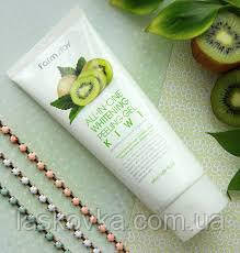 Освітлювальний пілінг-скатка з екстрактом ківі FARMSTAY All-In-One Whitening Peeling Gel Kiwi, фото 1