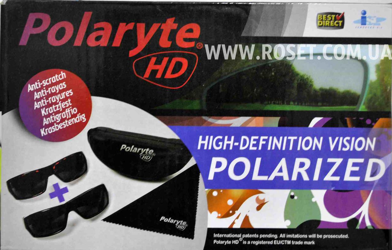 Сонцезахисні окуляри на магнітах Polaryte HD (2 пари), фото 1
