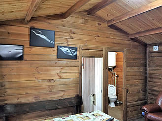 Деревянная баня нашего производства на базе "Бухта Афины" в Кременчуге 6