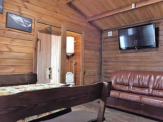 Деревянная баня нашего производства на базе "Бухта Афины" в Кременчуге 7