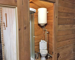 Деревянная баня нашего производства на базе "Бухта Афины" в Кременчуге 8