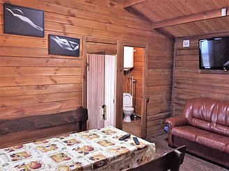 Деревянная баня нашего производства на базе "Бухта Афины" в Кременчуге 10