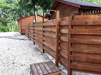 Деревянная баня нашего производства на базе "Бухта Афины" в Кременчуге 14