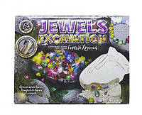 Творчество. Набор для проведения раскопок "JEWELS EXCAVATION" камни (рус/укр) Пок. /6/ (JEX-01-01(02))