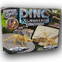 Творчість. Проведення розкопок "DINO EXCAVATION" динозаври (рос/укр) (DEX-01-04,05,06)