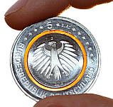 Монета Німеччини 5 євро 2018 р Субтропічна зона, фото 4