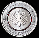 Монета Німеччини 5 євро 2018 р Субтропічна зона, фото 5