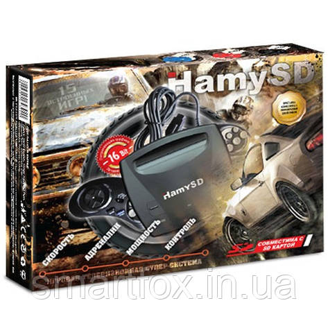 Ігрова приставка 16-bit + SD card "Hamy 3" ЧОРНА, фото 2