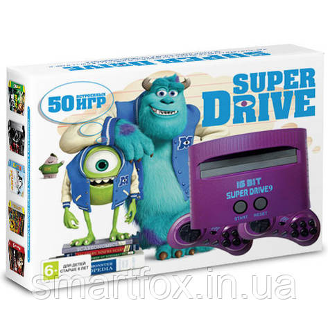 Ігрова приставка 16-bit Sega Super Drive Monster Inc (50 вбудованих ігор), фото 2