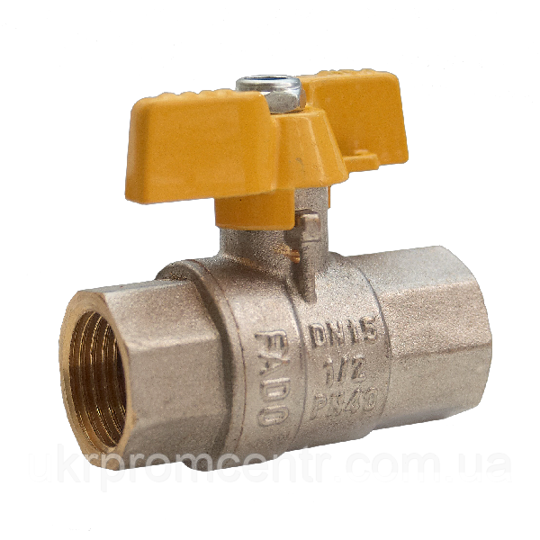 Кран кульовий ГАЗ ВВ 1/2", фото 1