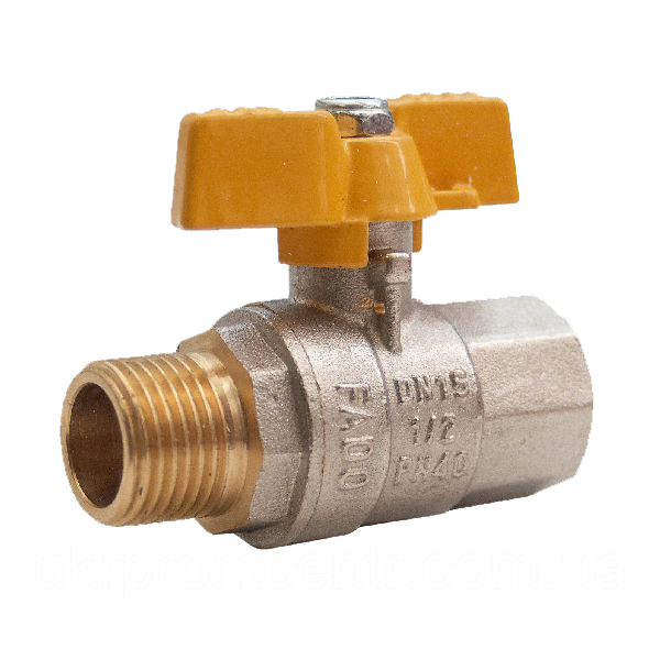 Кран кульовий ГАЗ НВ 1/2"