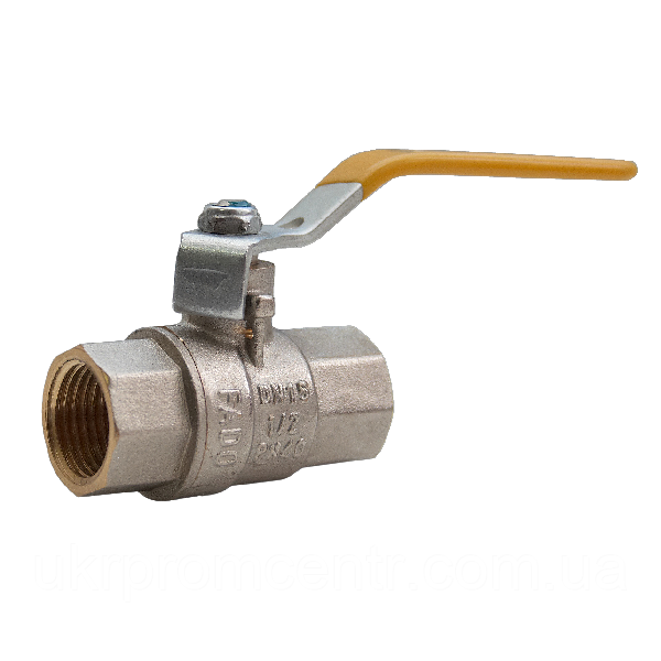 Кран кульовий ГАЗ ВВ 1/2" ручка, фото 1