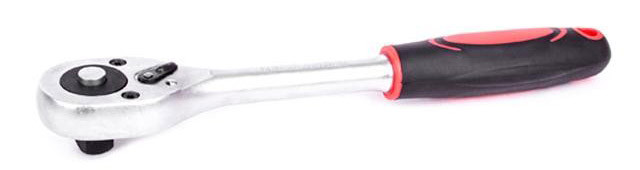 Рукоятка з храповим механізмом (трещітка) 1/2" 24 зубця INTERTOOL HT-2106