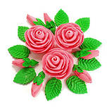 Набір "Букет троянд" БІЛІ, фото 2