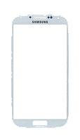 Стекло для переклейки дисплея Samsung i9500 Galaxy S4 белое