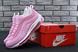 Кросівки жіночі Nike Air Max 97 "Яскраво-рожеві" найк аїр макс р. 36-39, фото 3