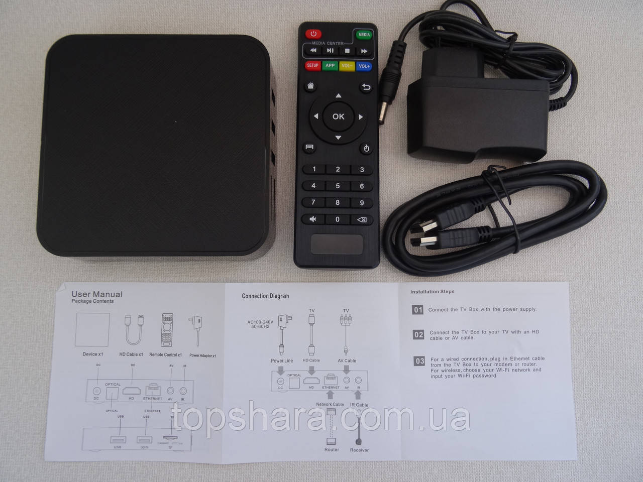 ТВ приставка Smart UKS T96X SMART TV BOX Android 1GB/8GB (ID#765217349),  цена: 999 ₴, купить на Prom.ua