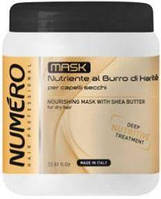 Маска для волосся поживна з олією карите Brelil Numero Nourishing Mask With Shea Butter 1000 мл
