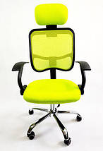 Крісло комп'ютерне офісне Ergo green, фото 3