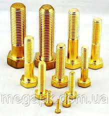 Болт М18 ГОСТ 7805-70, DIN 931. DIN 933 з латуні