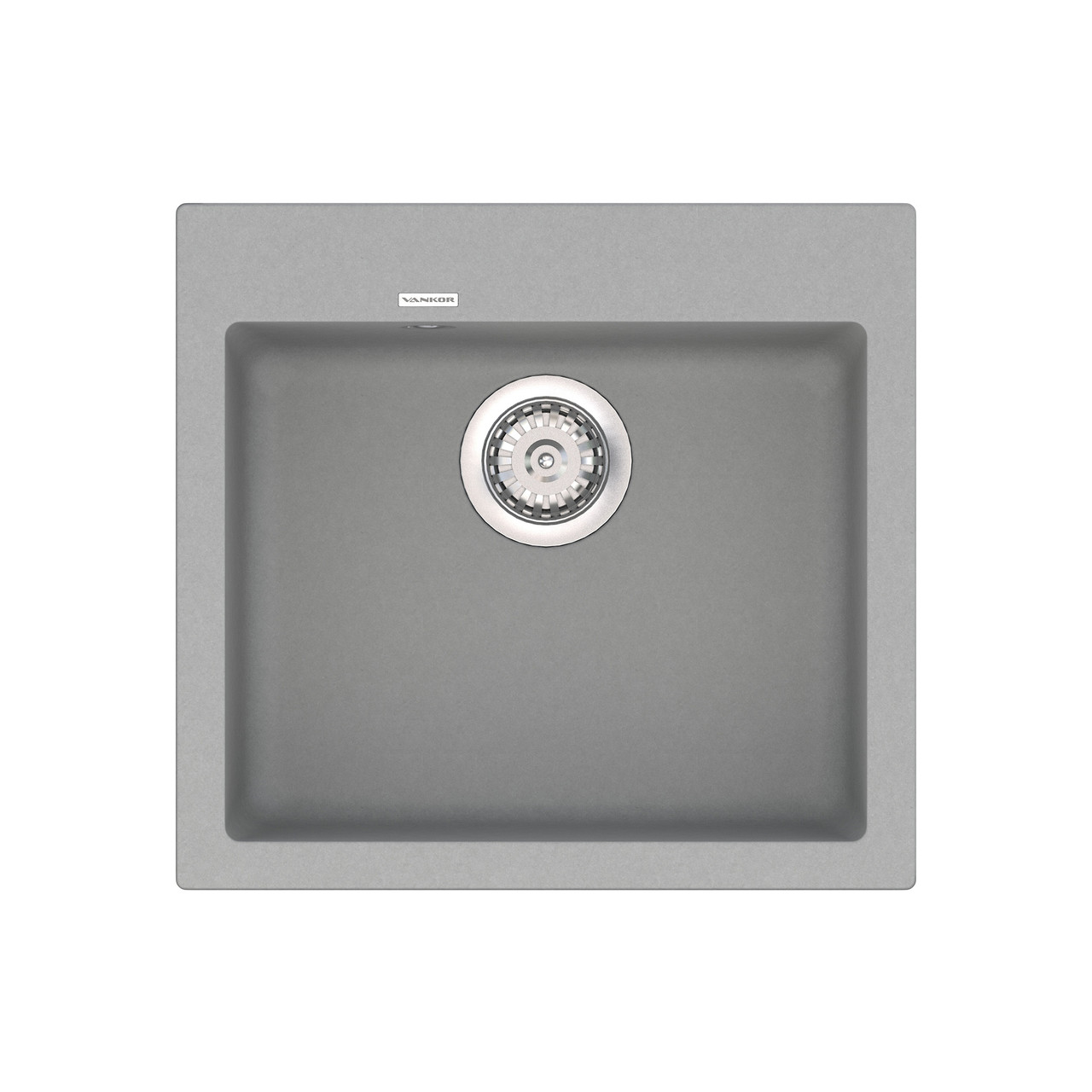 Гранітна мийка Vankor Orman OMP 01.49 Gray 4548