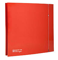 Осьовий побутовий вентилятор для ванної Soler&Palau SILENT-200 CZ RED DESIGN — 4C (230V 50)