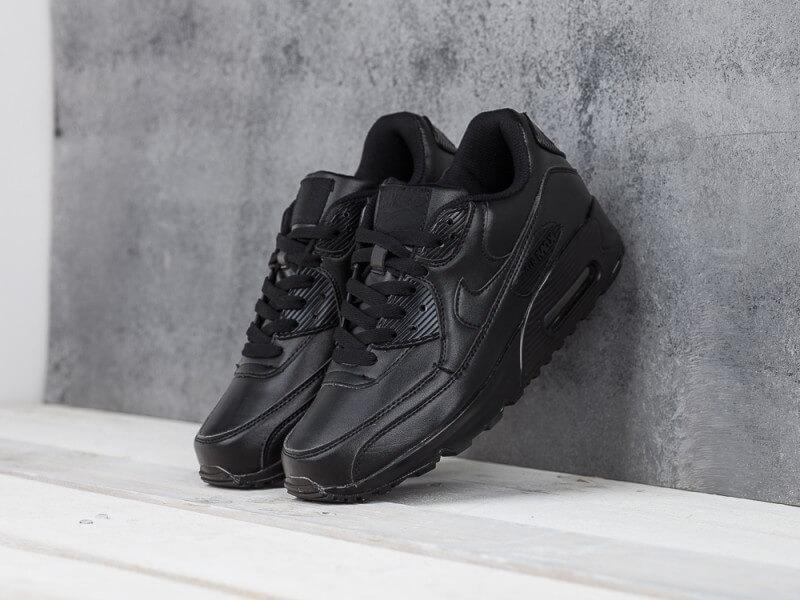 Кросівки Nike Air Max 90 Black Leather