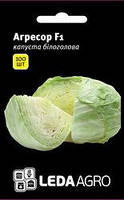 Насіння капусти Агресор F1, 100 шт., білокачанної середньо-пізній, ТМ "ЛедаАгро"