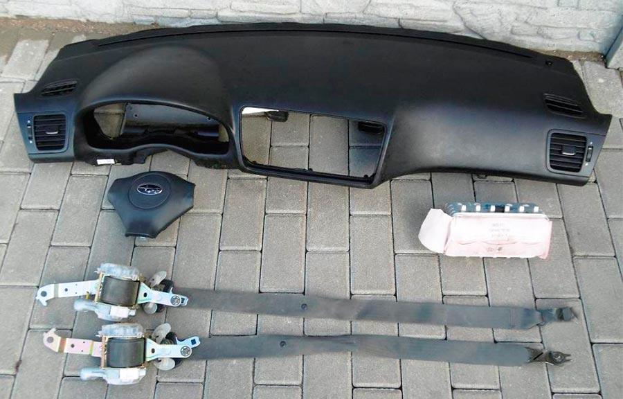 Комплект безпеки Subaru Legacy, Outback B13, 2003-2008