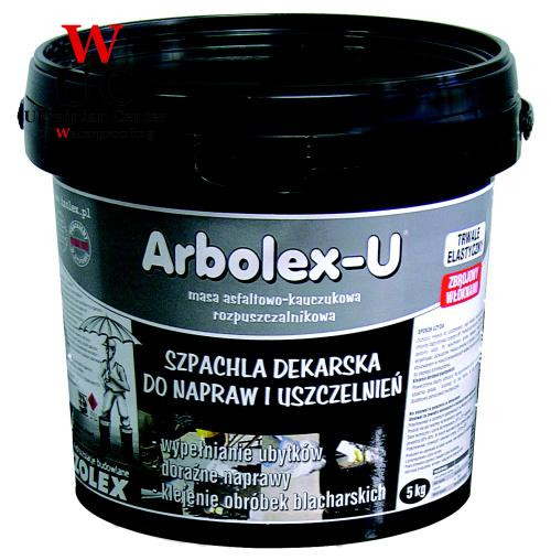 Покрівельна шпаклівка для ремонту стиків, швів і примикань NEXLER ARBOLEX U
