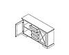 Комод у вітальню Марсель KOM2D4S БРВ Україна, фото 2