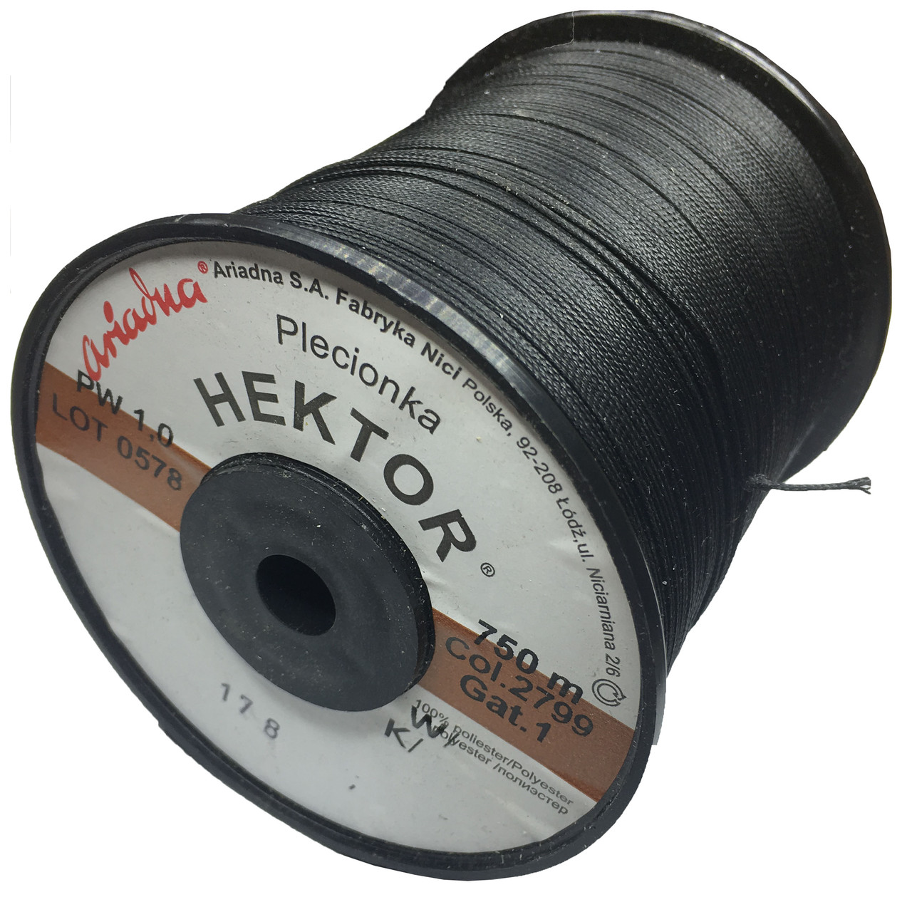 Нитка HEKTOR 1,0 мм/750 м 2799 для шиття шкіряних виробів