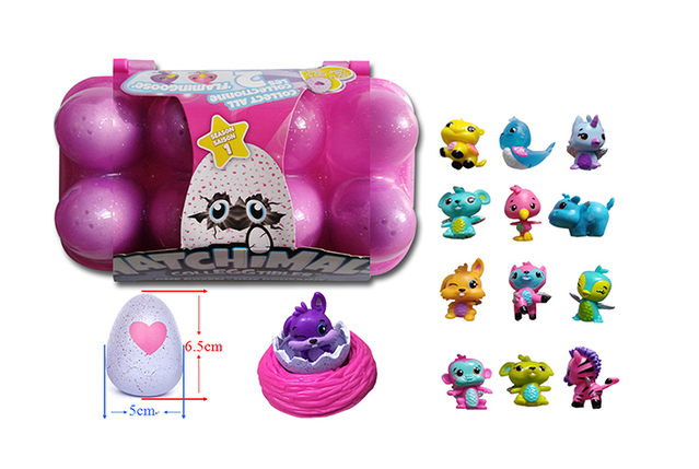 Хетчималс міні. Набір вихованців у яйці Hatchimals. 8 шт TM518-8, фото 2