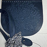 Клапан "Букет" синього кольору, фото 3