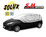 Чохол-тент для автомобіля SOLUX, розмір S-M Hatchback, фото 2