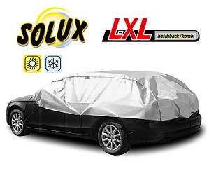 Тент для автомобіля SOLUX, розмір L-XL Hatchback