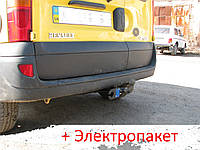 Фаркоп - Renault Kangoo Фургон (1997-2008) кроме maxi, сварной усиленный