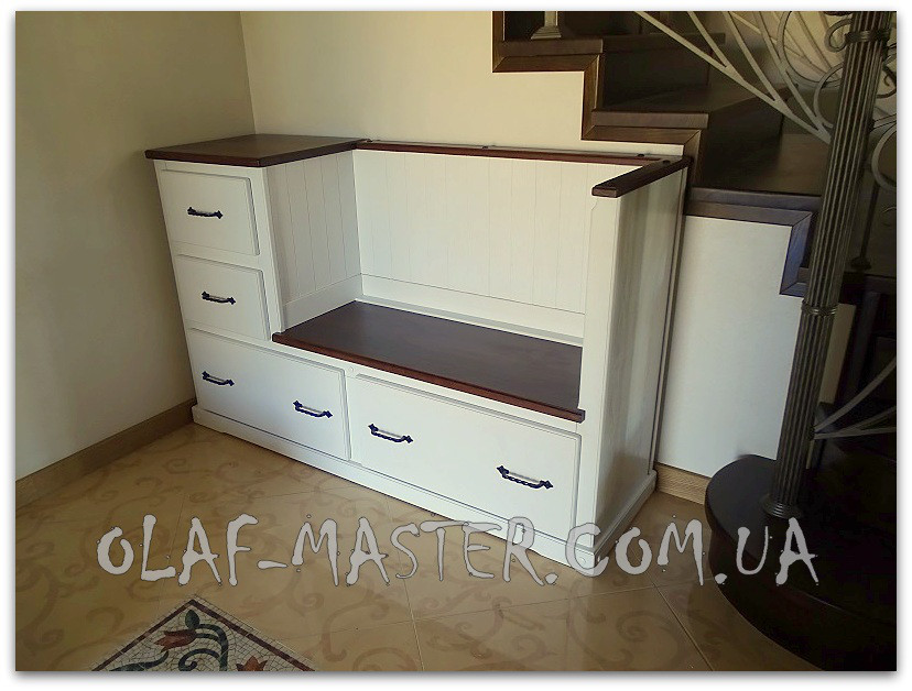 Купить Тумба в прихожую из дуба, цена 9880 ₴ — Prom.ua (ID#765485571)