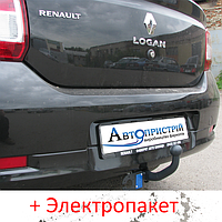 Фаркоп - Renault Logan Седан (2013--) съемный на 2 болтах