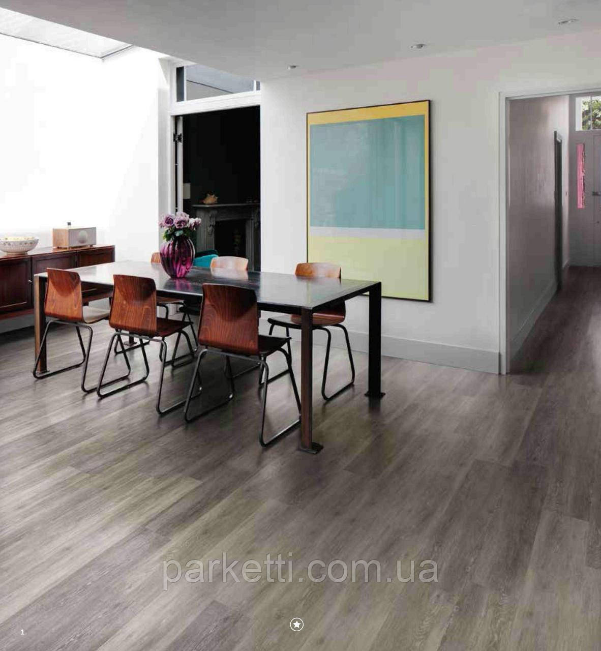 Camaro Wood PUR 2233 Smoke Brushed Elm плитка клеевая Polyflor - фото 1 - id-p765504554