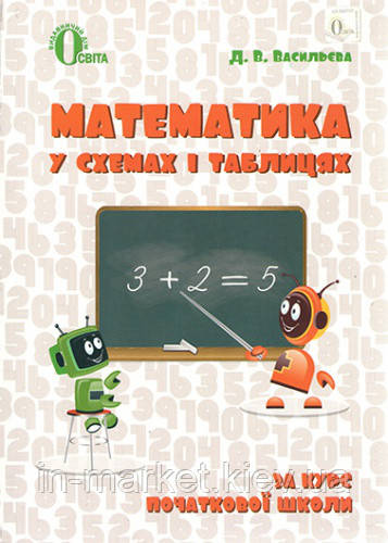 Математика. 1-4 клас. Математика в схемах і таблицях. Васильєва Д.В. Освіта