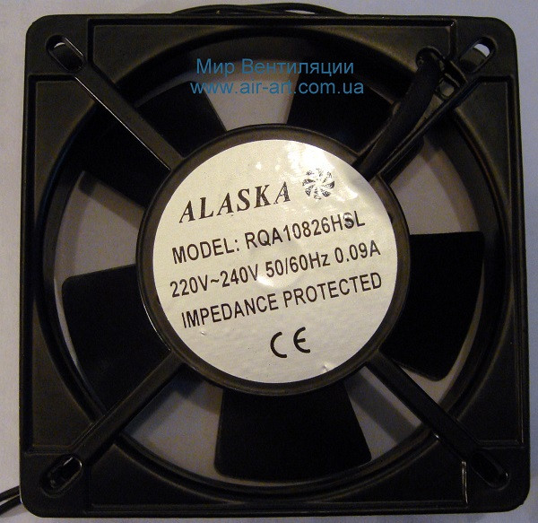 Осьовий вентилятор Аляска RQA 100