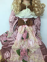 Лялька порцелянова сувенірна, колекційна Porcelain doll "Маргарита" 50 см (1303-02), фото 2