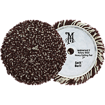 Поліровальне коло вовняної з мікрофіброю - Meguiar`s Rotary Wool Heavy Cutting Pad 178 мм. (WRWHC7), фото 3