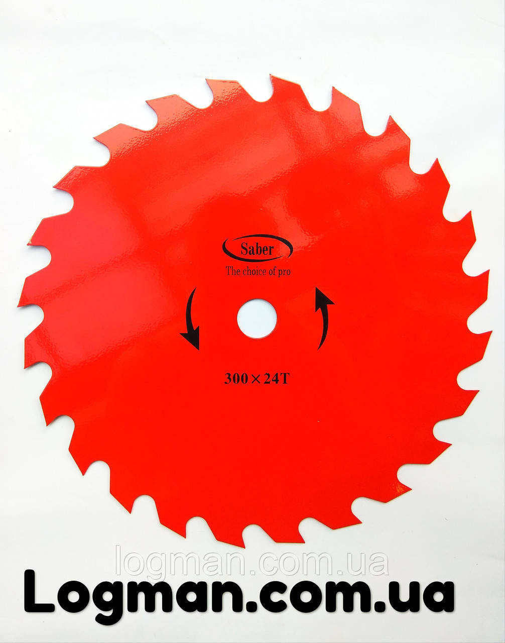 Ніж для мотокоси Saber 24T 300x25.4x1.8