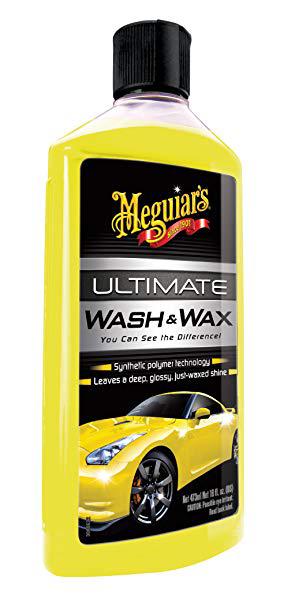 Автомобильный шампунь с воском - Meguiar's Ultimate Wash & Wax 473 мл. (G17716EU)