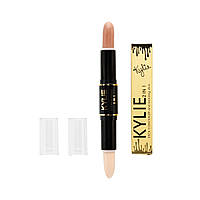 Коректор + бронзатор для особи 2 в 1 Kylie "Stick Concealer And Bronzing Stick" код.1717