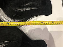 Волосся натуральне 220 г (10 частин) довжина 50 см Luxy Hair чорні США, фото 9