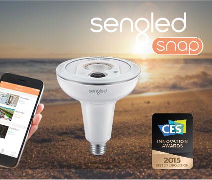 Розумна світлодіодна лампочка Sengled Snap з вбудованою HD 1080p камерою і Wi Fi